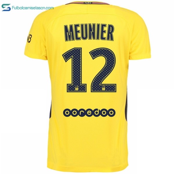Camiseta Paris Saint Germain 2ª Meunier 2017/18